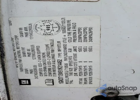 2001 GMC Jimmy z USA, uszkodzony, nr VIN 1GKDT13W91K214462